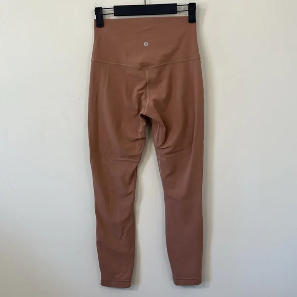 Lululemon Align High-Rise Pant 25" Leggings Twilight Rose Size 6 - Picture 5 of 9